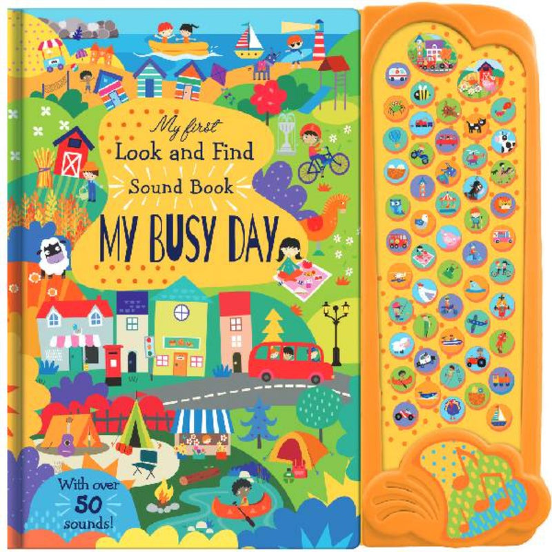 My First Look And Find Sound Book My Busy Day