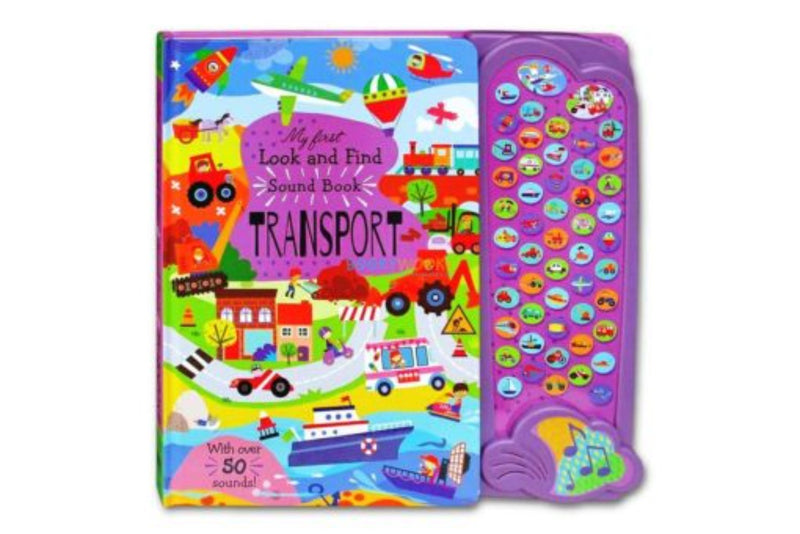 My First Look and Find Sound Book Transport