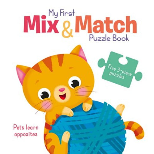My First Mix & Match Puzzle Book-Board Book-Toycra Books-Toycra