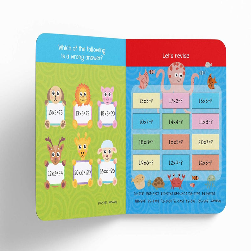 My First Padded Board Book Of Times Tables