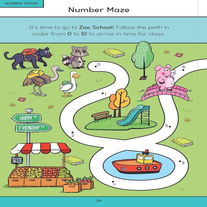 My First Pre-K Skills Workbook