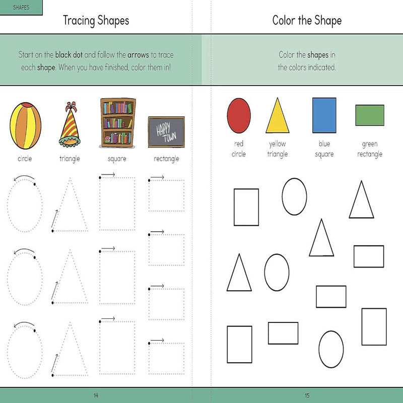 My First Pre-K Skills Workbook