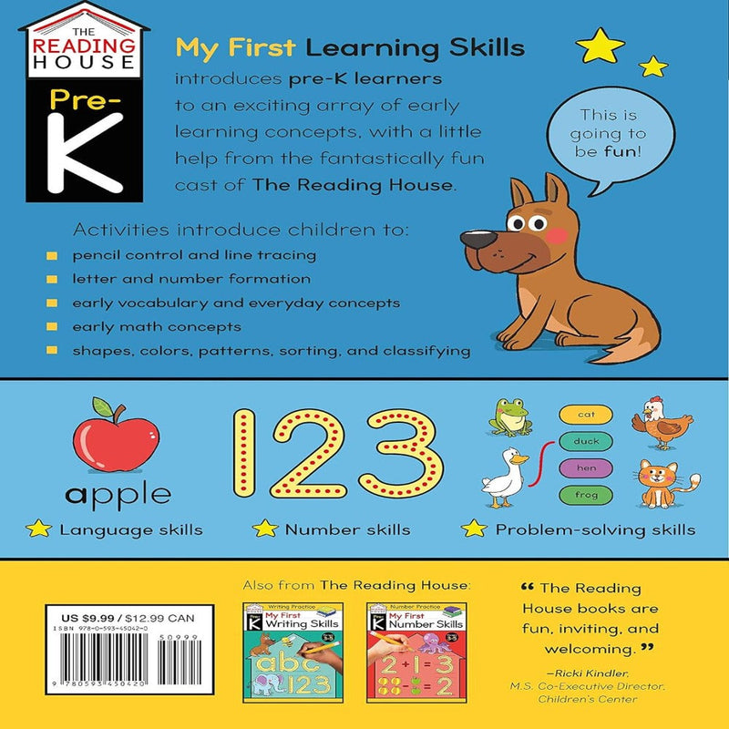 My First Pre-K Skills Workbook