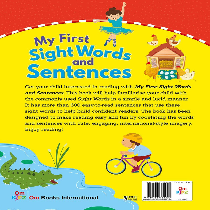 My First Sight Words And Sentences Level - 1