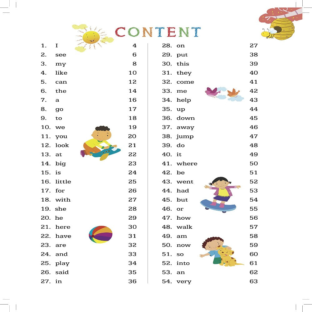 My First Sight Words And Sentences Level - 1 | Buy Online at Toycra
