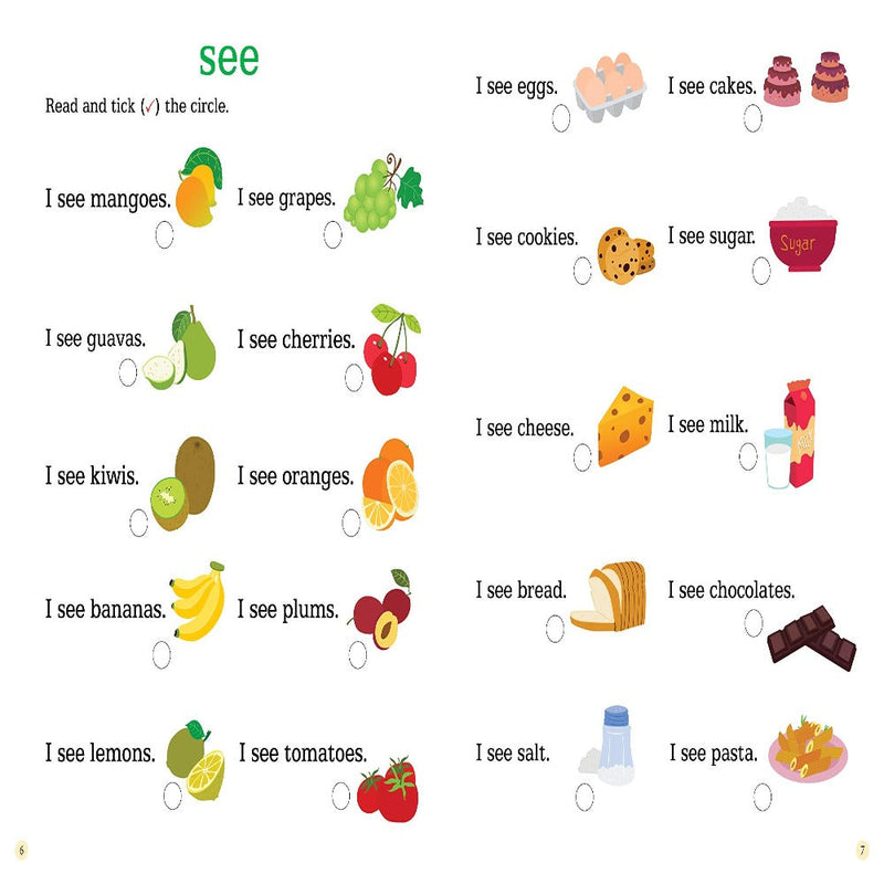 My First Sight Words And Sentences Level - 1