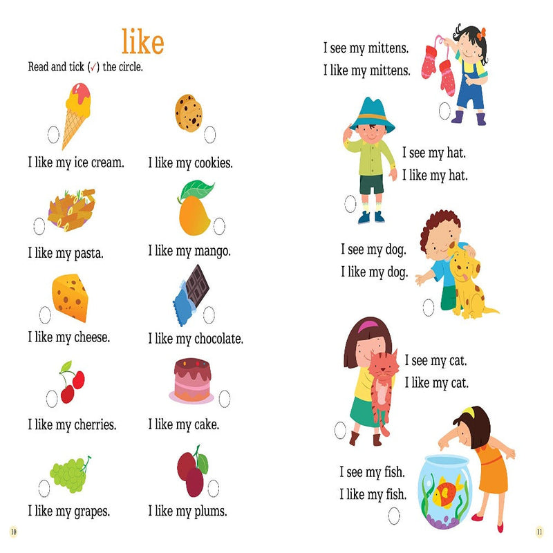 My First Sight Words And Sentences Level - 1