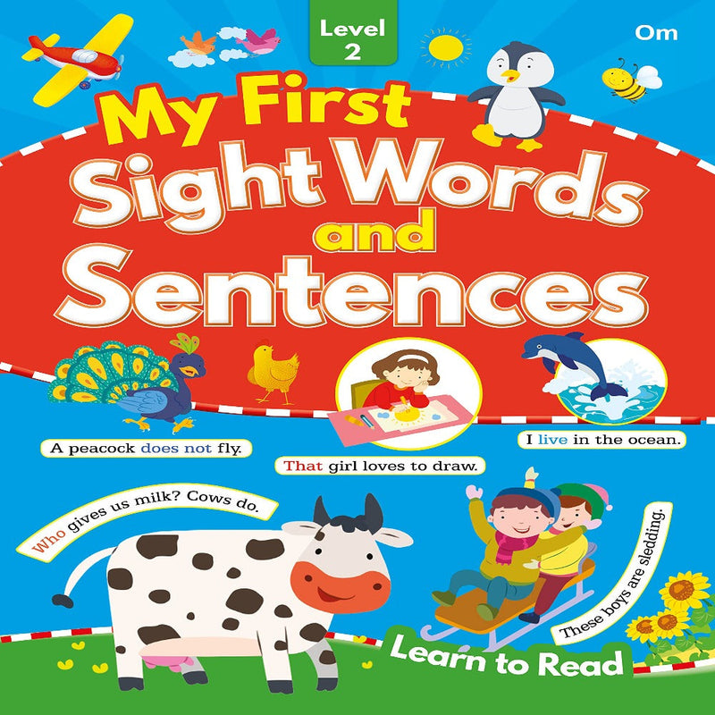 My First Sight Words And Sentences Level - 2-Activity Books-Ok-Toycra
