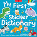 My First Sticker Dictionary-Sticker Book-SBC-Toycra