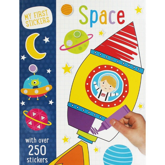 My First Stickers : Space-Activity Books-Sch-Toycra