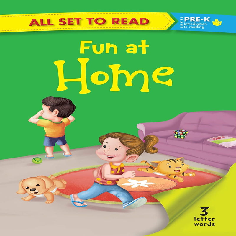 My First Vocabulary Building Pack-Three Letter Words (Set Of 6 Books)