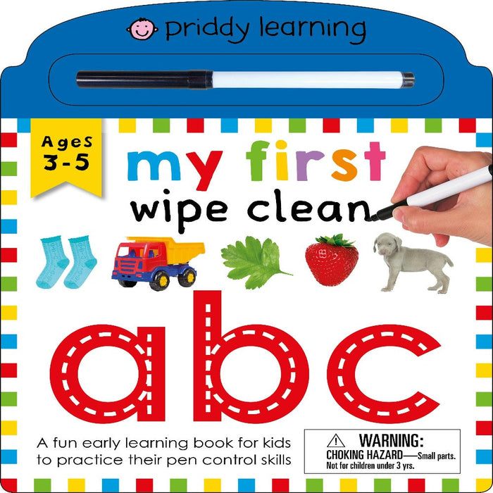 My First Wipe Clean Abc-Board Book-Priddy Books-Toycra