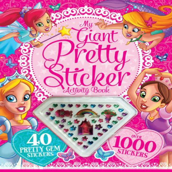 My Giant Pretty Sticker Activity Book-Activity Books-SBC-Toycra