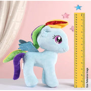 My Little Pony Rainbow Dash Plush Soft Toy Blue - Height 25 cm-Soft Toy-Striders-Toycra
