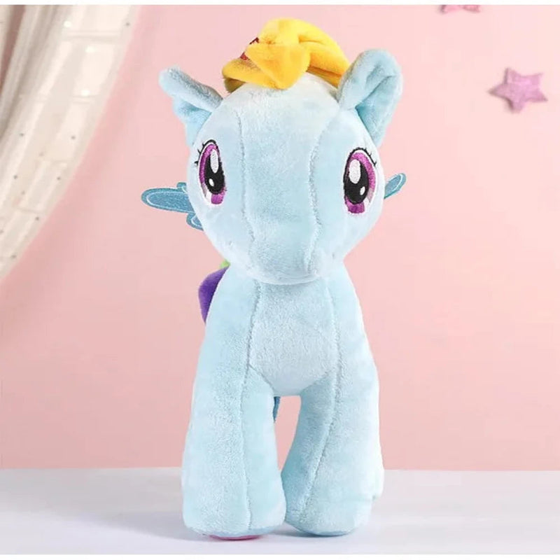 My Little Pony Rainbow Dash Plush Soft Toy Blue - Height 25 cm-Soft Toy-Striders-Toycra