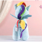 My Little Pony Rainbow Dash Plush Soft Toy Blue - Height 25 cm-Soft Toy-Striders-Toycra