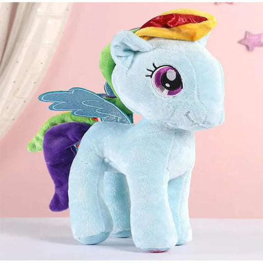 My Little Pony Rainbow Dash Plush Soft Toy Blue - Height 25 cm-Soft Toy-Striders-Toycra