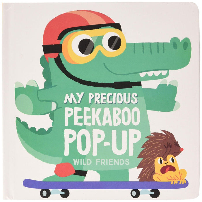 My Precious Peekaboo Pop Up wild friends-Board Book-Bwe-Toycra