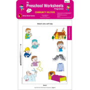 My Preschool Worksheets Programme (Set Of 6 Worksheets)