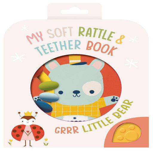 My Soft Rattle & Teether Book-Cloth Book-Toycra Books-Toycra