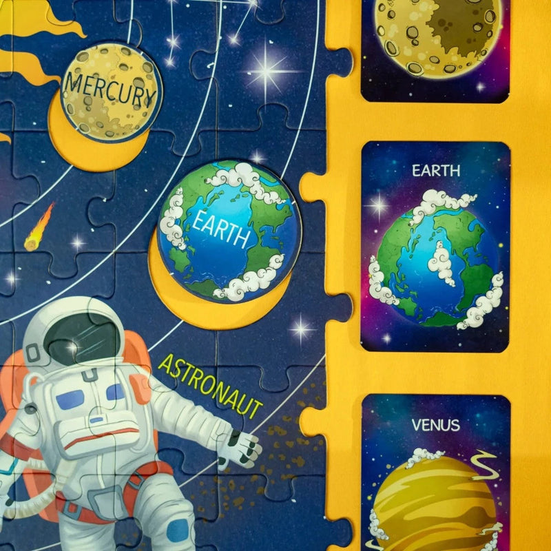 My Solar System Flash Cards & Puzzles (80 Puzzles)