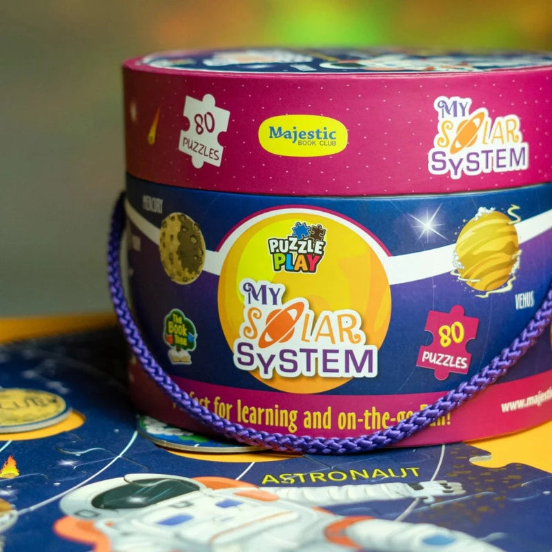 My Solar System Flash Cards & Puzzles (80 Puzzles)