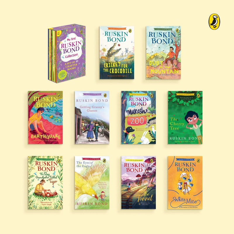 My first Ruskin Bond Collection ( Set Of 10 Chapter Books )