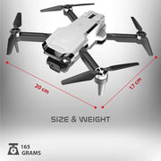NABHYAN PRO Drone 1080- WHITE ( Bag Version )