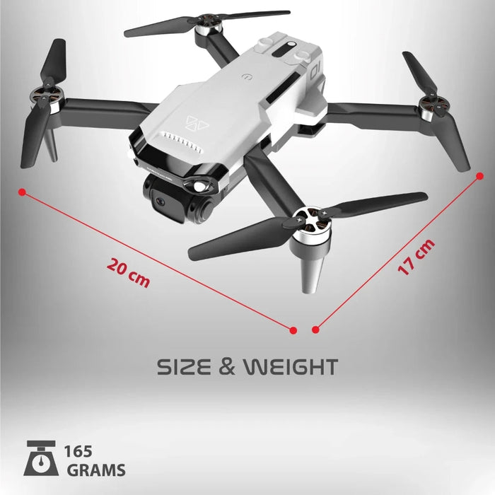 NABHYAN PRO Drone 1080- WHITE ( Bag Version )-RC Toys-Electrobotic-Toycra