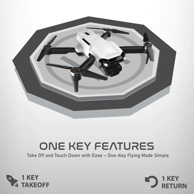 NABHYAN PRO Drone 1080- WHITE ( Bag Version )