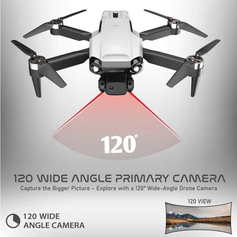 NABHYAN PRO Drone 1080- WHITE ( Bag Version )