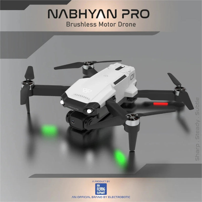 NABHYAN PRO Drone 1080- WHITE ( Bag Version )
