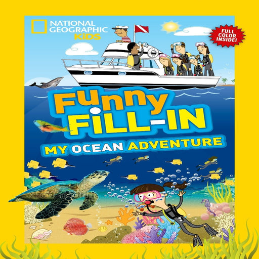 National Geographic Kids Funny Fill-In Adventures-Activity Books-Prh-Toycra