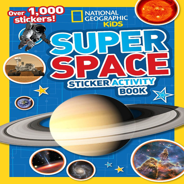 National Geographic Kids Sticker Activity Book-Sticker Book-Prh-Toycra