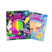 Neon Jungle Colouring Kit