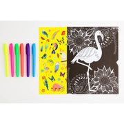 Neon Jungle Colouring Kit