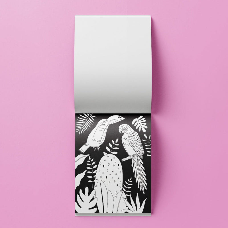 Neon Jungle Colouring Kit