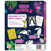 Neon Jungle Colouring Kit
