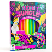 Neon Jungle Colouring Kit