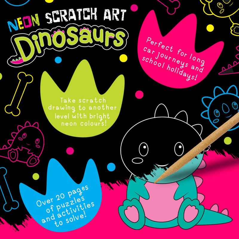 Neon Scratch Art