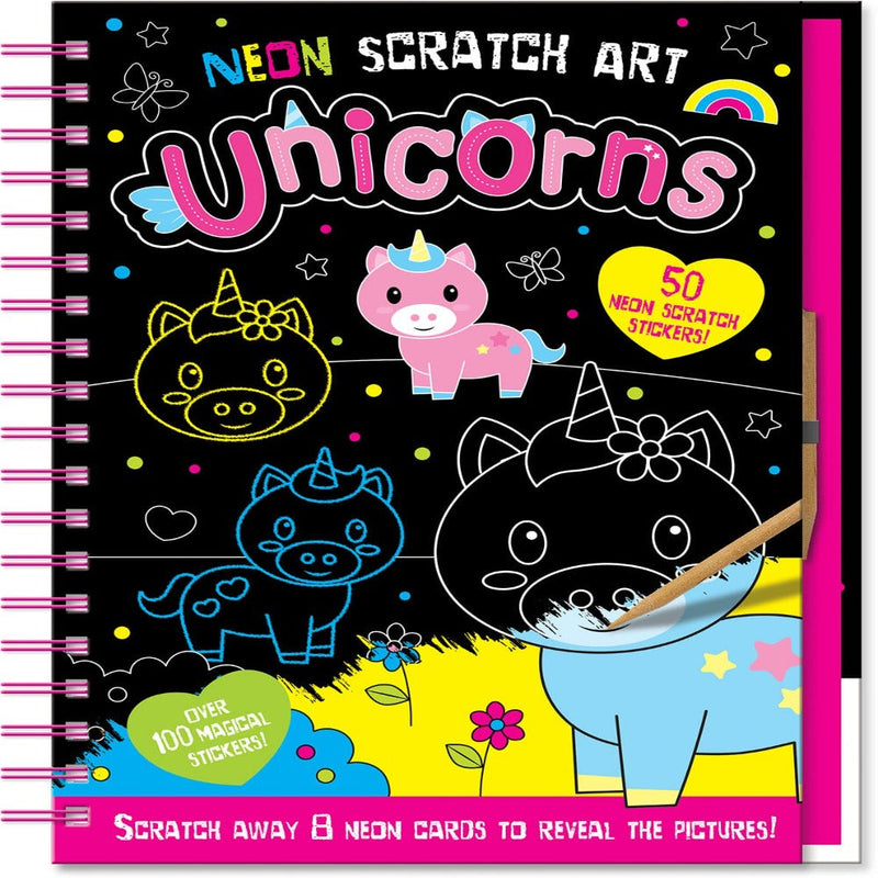 Neon Scratch Art