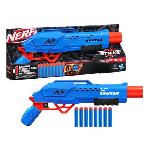 Nerf Alpha Strike Big Cat DB-2 Blaster-Action & Toy Figures-Nerf-Toycra