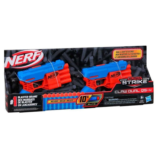 Nerf Alpha Strike Claw Dual QS-4 Blaster Set-Action & Toy Figures-Nerf-Toycra