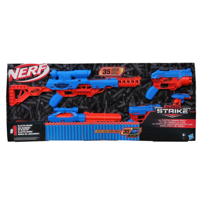 Nerf Alpha Strike Ultimate Mission Pack-Action & Toy Figures-Nerf-Toycra