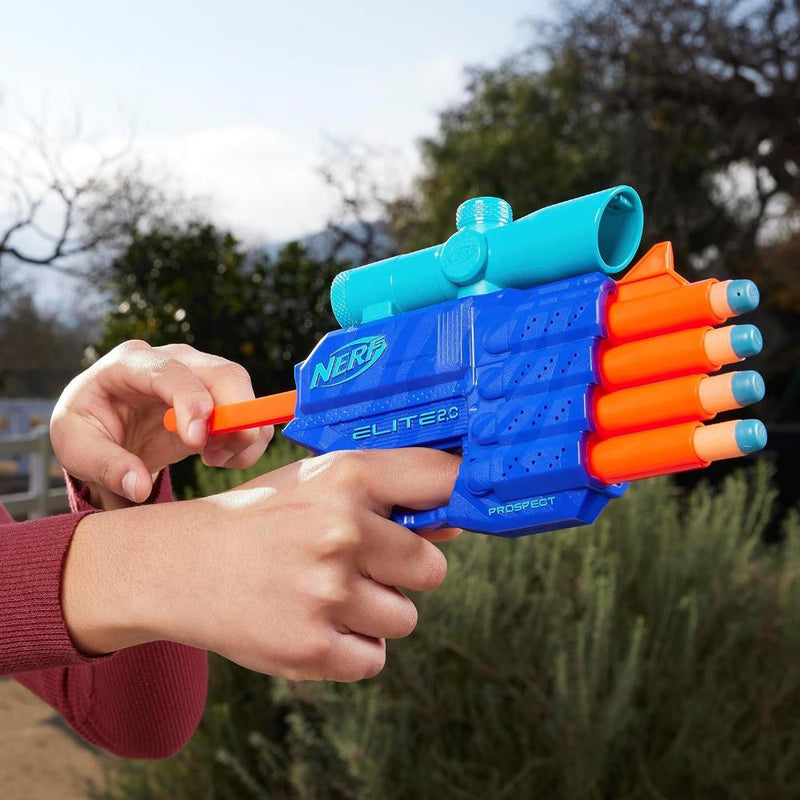 Nerf Elite 2.0 Prospect Qs-4 Blaster Wild Edition