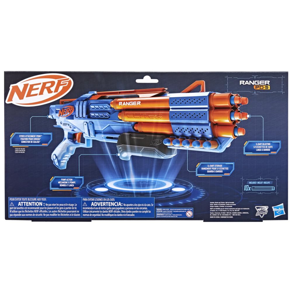 Nerf Elite 2.0 Ranger PD-5 Blaster | Buy Online at Toycra