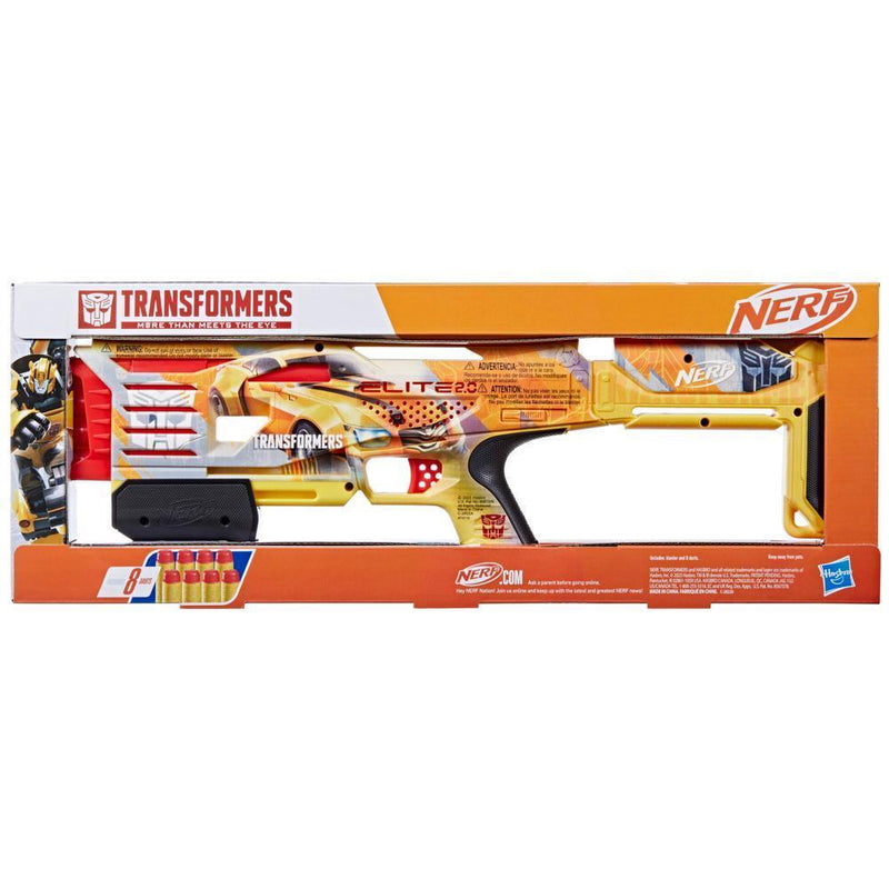 Nerf Elite 2.0 Transformers Bumblebee Blaster