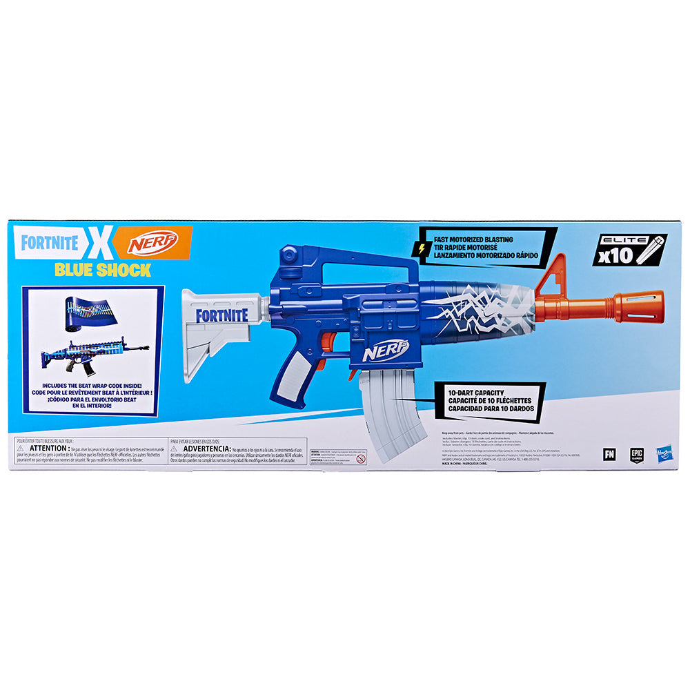 Nerf Fortnite Blue Shock Dart Blaster | Buy Online at Toycra