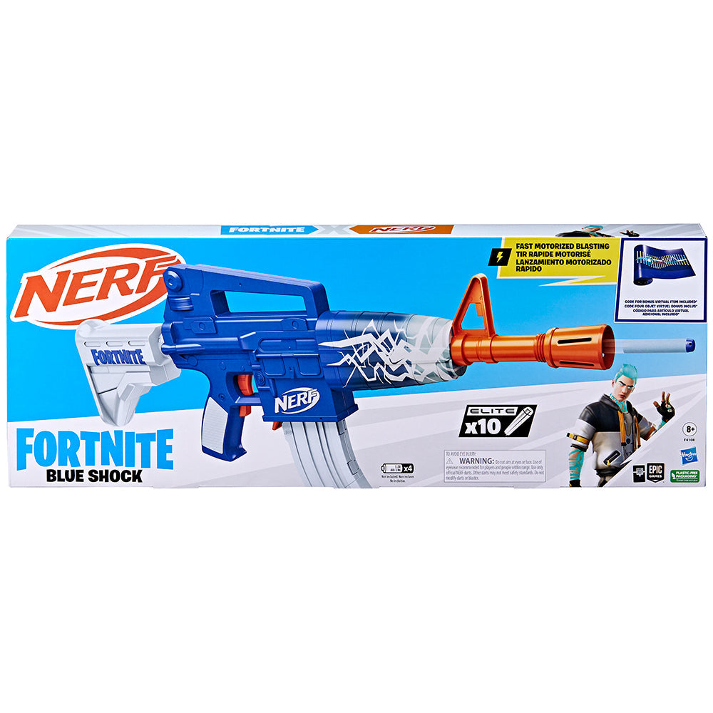 NERF Fortnite Blaster ブルー　ラマセット NERF Fortnite Blue Shock Dart Blaster : Target