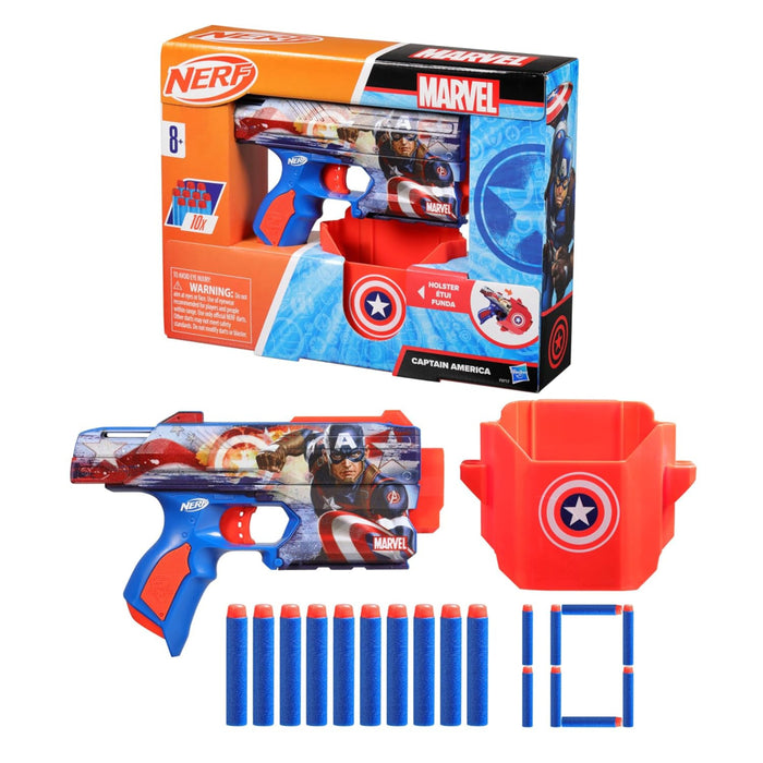Nerf Marvel Captain America Blaster — Toycra